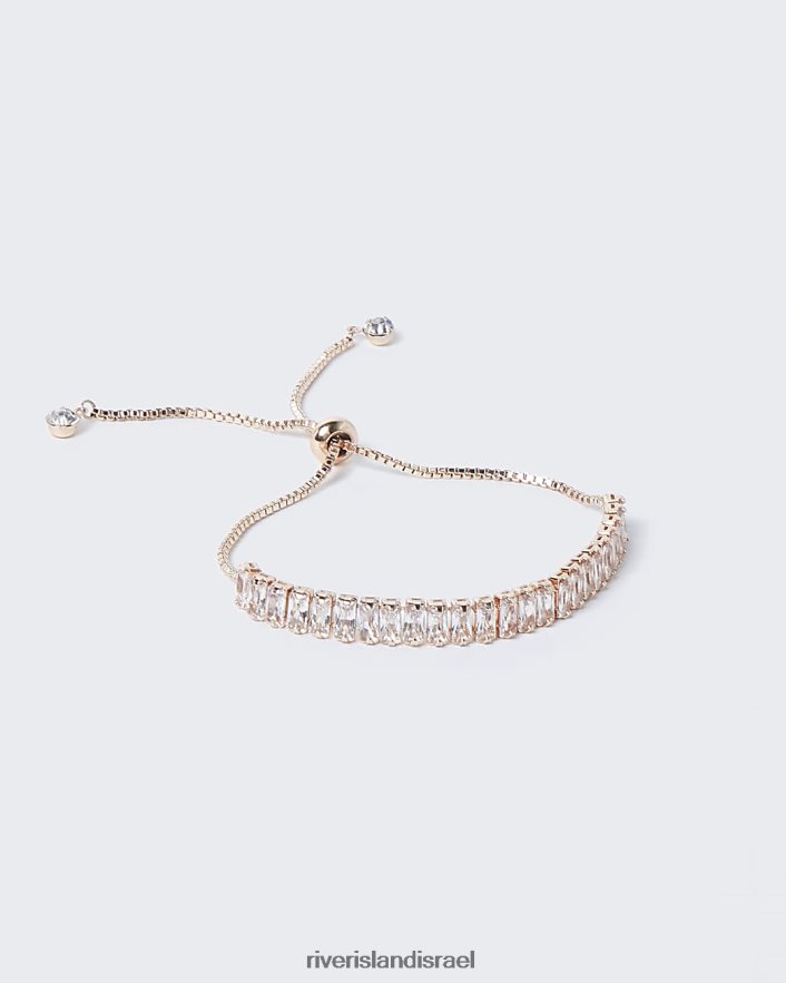 אביזרים River Island צמיד יהלומים ורוד זהב נשים BDZ4083969