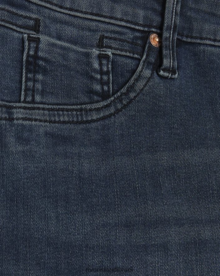 לבוש River Island ג'ינס סקיני בגזרה בינונית עלייה כְּחוֹל נשים BDZ4084035