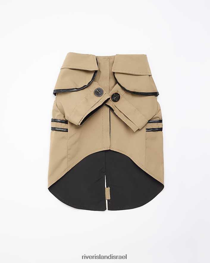 אביזרים River Island מעיל גשם לכלבים חום נשים BDZ4084067