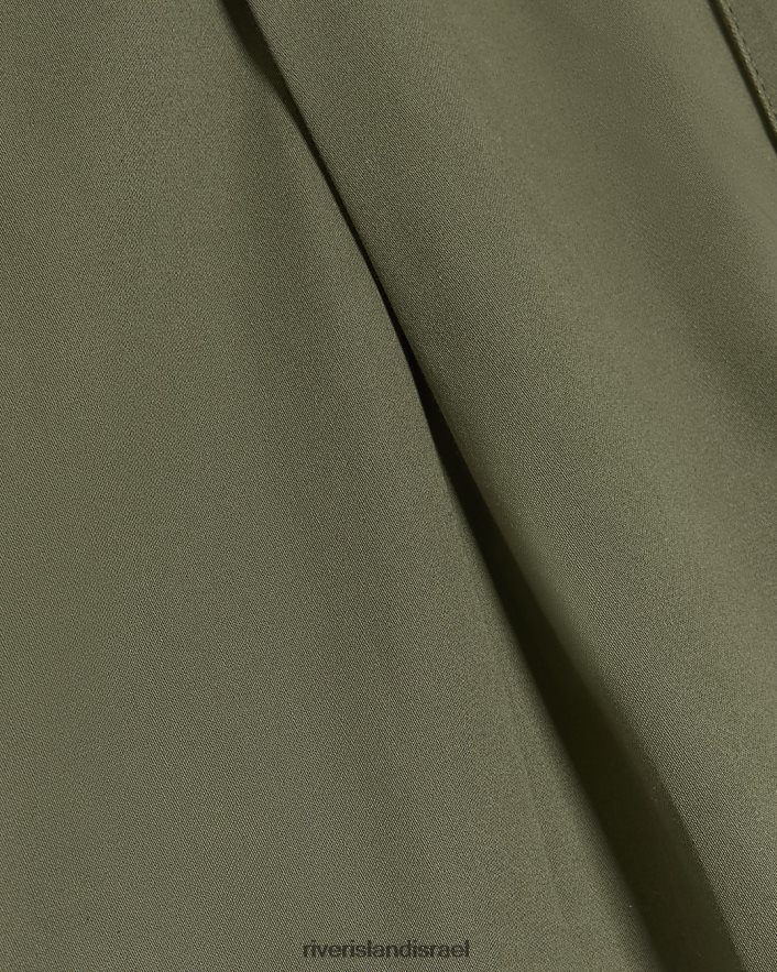 לבוש River Island מכנסי קרגו מחודדים חָקִי נשים BDZ4084136
