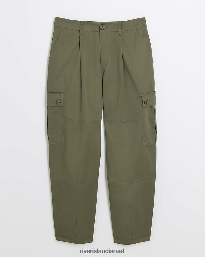 לבוש River Island מכנסי קרגו מחודדים חָקִי נשים BDZ4084136