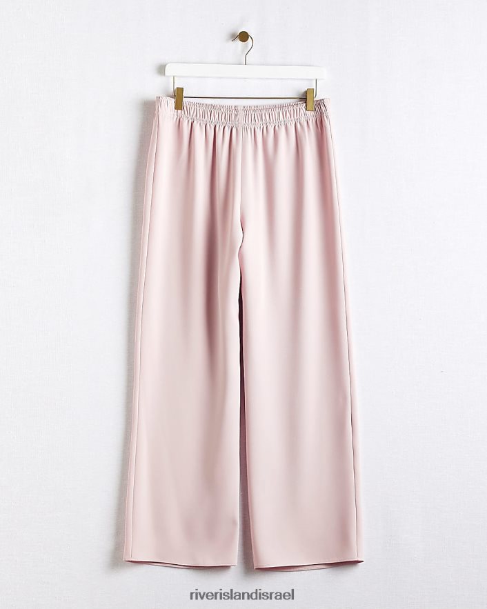 לבוש River Island מכנסיים רחבים וָרוֹד נשים BDZ4084171