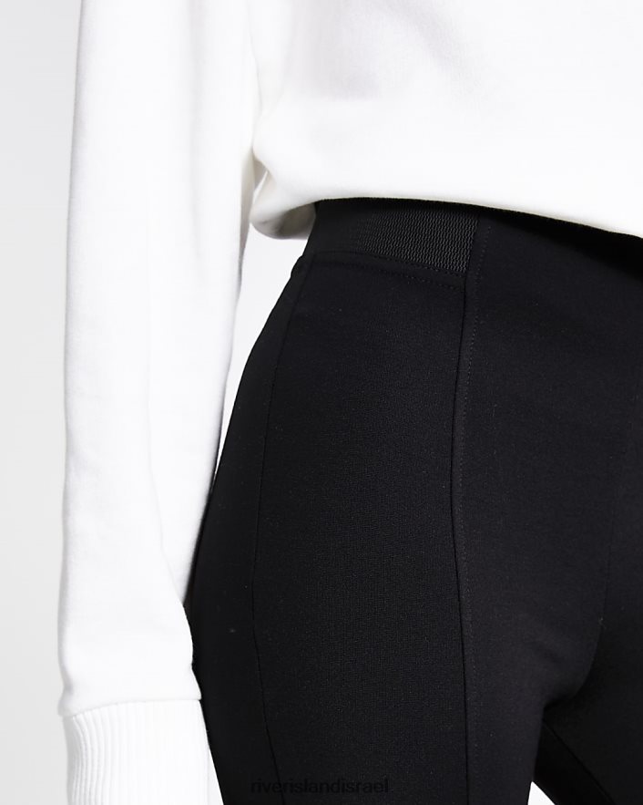 לבוש River Island חותלות מותן גבוה שָׁחוֹר נשים BDZ4084174