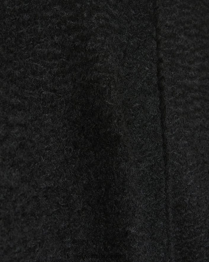 לבוש River Island מעיל בומבר גדול מדי שָׁחוֹר נשים BDZ4084179