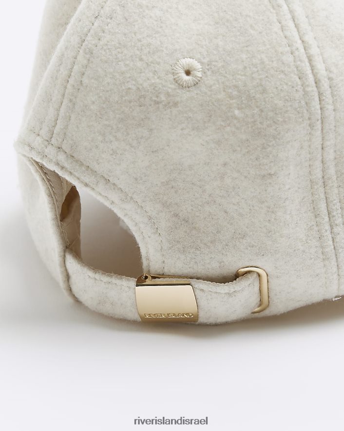 אביזרים River Island כובע קרם נשים BDZ4084473