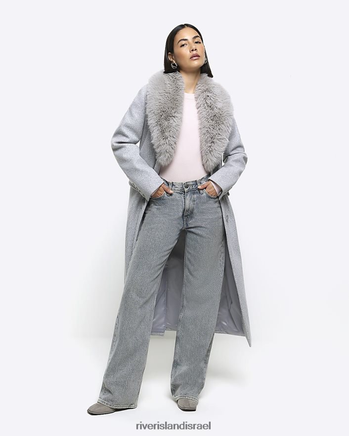 לבוש River Island מגשר סרוג משובח וָרוֹד נשים BDZ408449