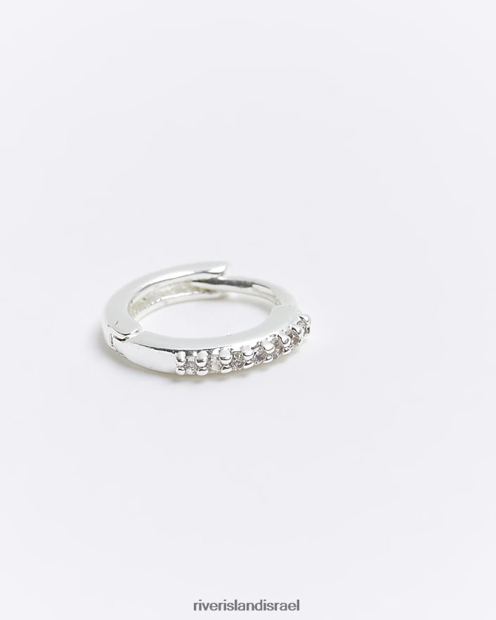 אביזרים River Island עגיל קליקר מאבן כסף נשים BDZ4084531