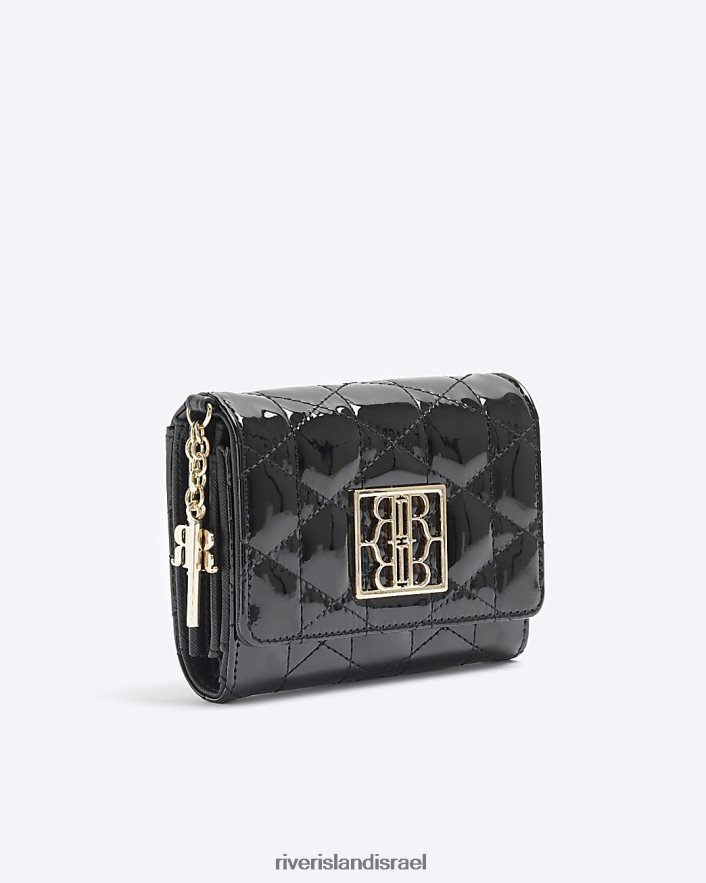 אביזרים River Island ארנק קסם מרופד שָׁחוֹר נשים BDZ4084567