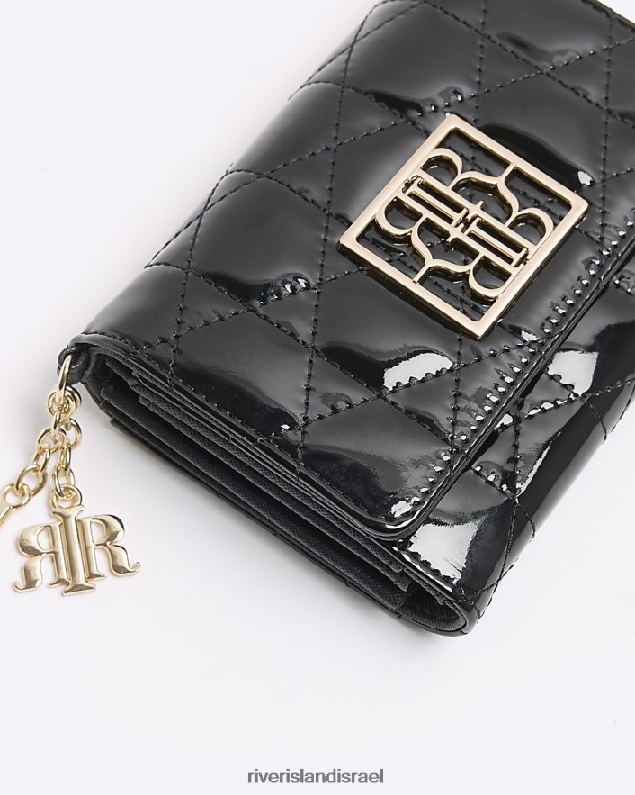 אביזרים River Island ארנק קסם מרופד שָׁחוֹר נשים BDZ4084567