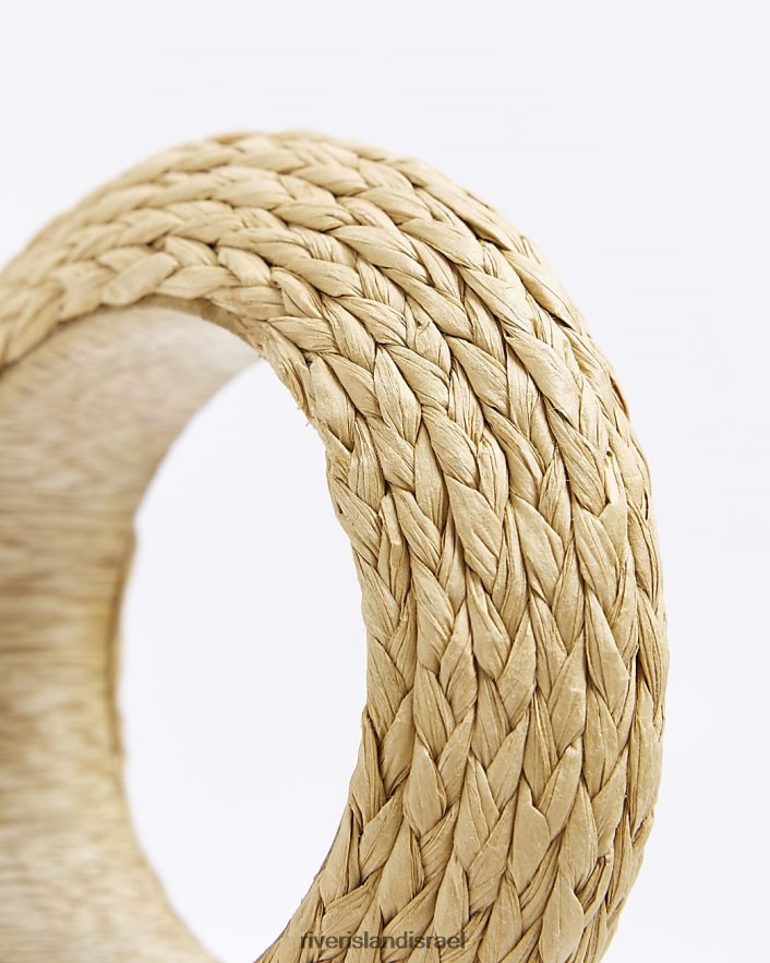 אביזרים River Island צמיד צמיד רפיה חום נשים BDZ4084656