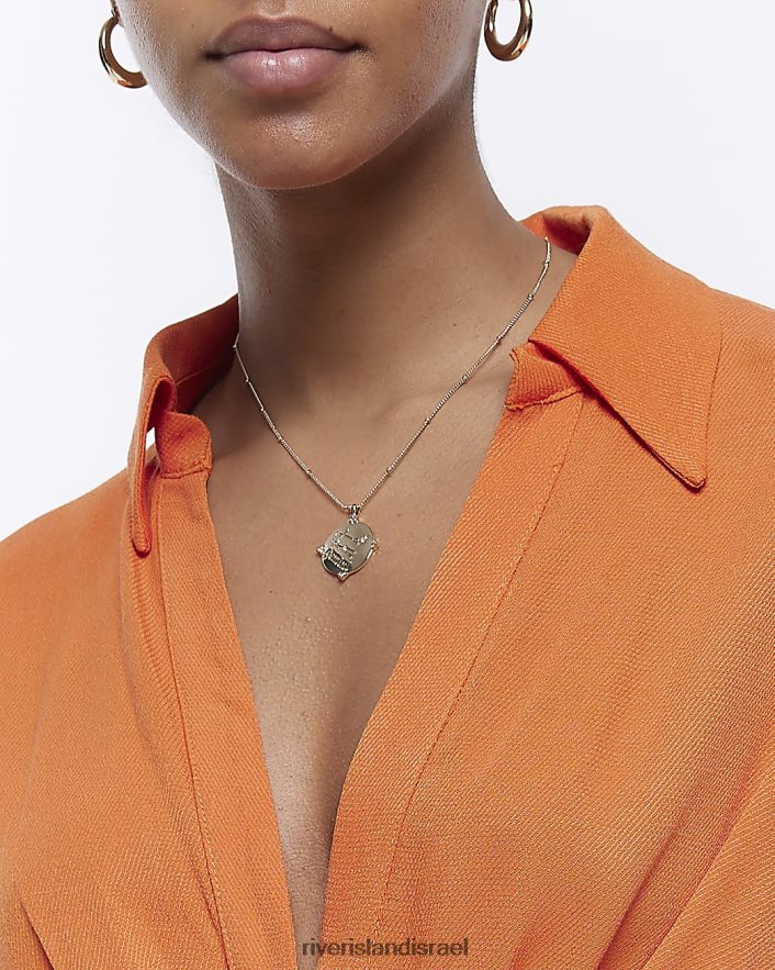 אביזרים River Island שרשרת מזל כוכב תאומים זהב נשים BDZ4084859
