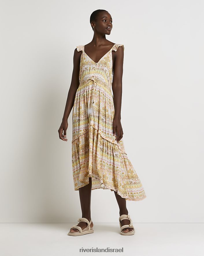 אביזרים River Island שרשרת מזל כוכב תאומים זהב נשים BDZ4084859