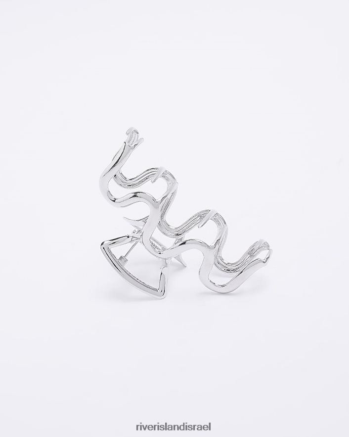 אביזרים River Island לנענע טופר שיער כסף נשים BDZ4084863