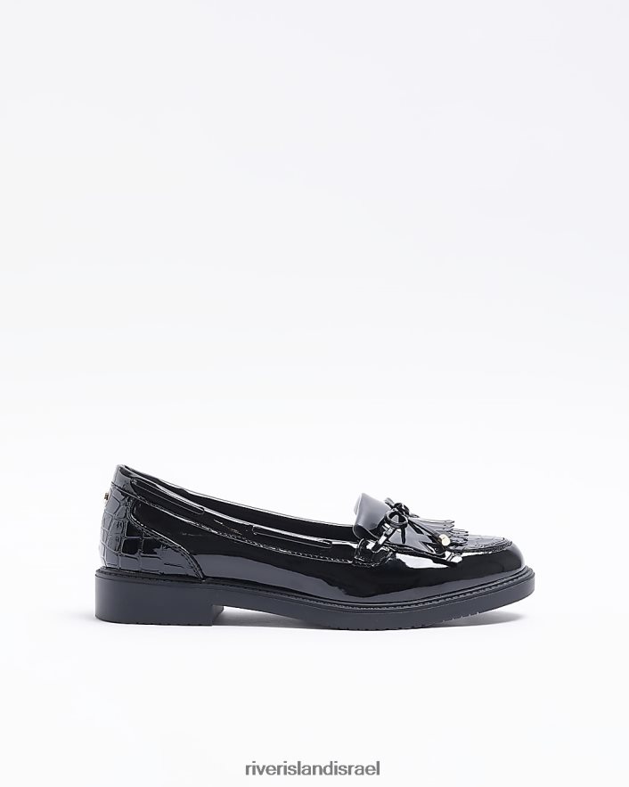 הַנעָלָה River Island מכנסי פטנטים שָׁחוֹר נשים BDZ4084899