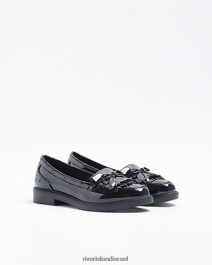 הַנעָלָה River Island מכנסי פטנטים שָׁחוֹר נשים BDZ4084899