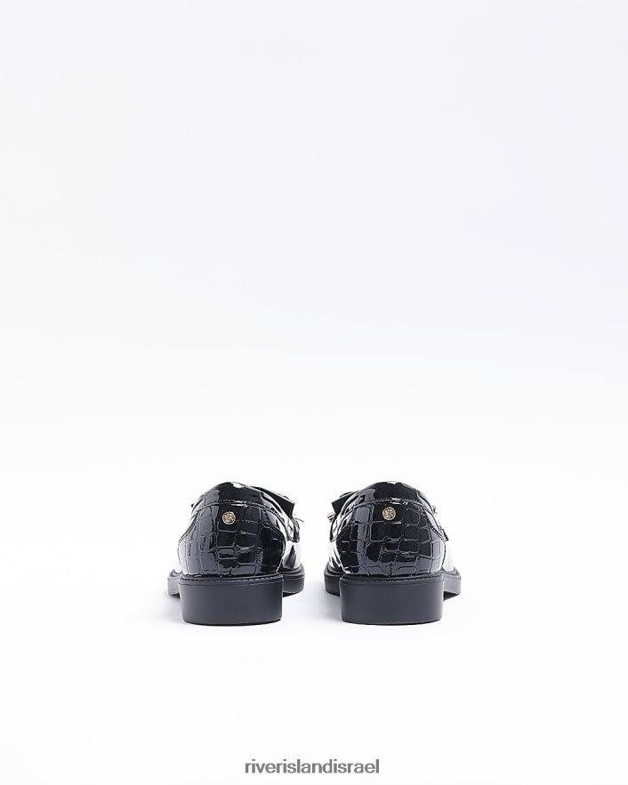 הַנעָלָה River Island מכנסי פטנטים שָׁחוֹר נשים BDZ4084899