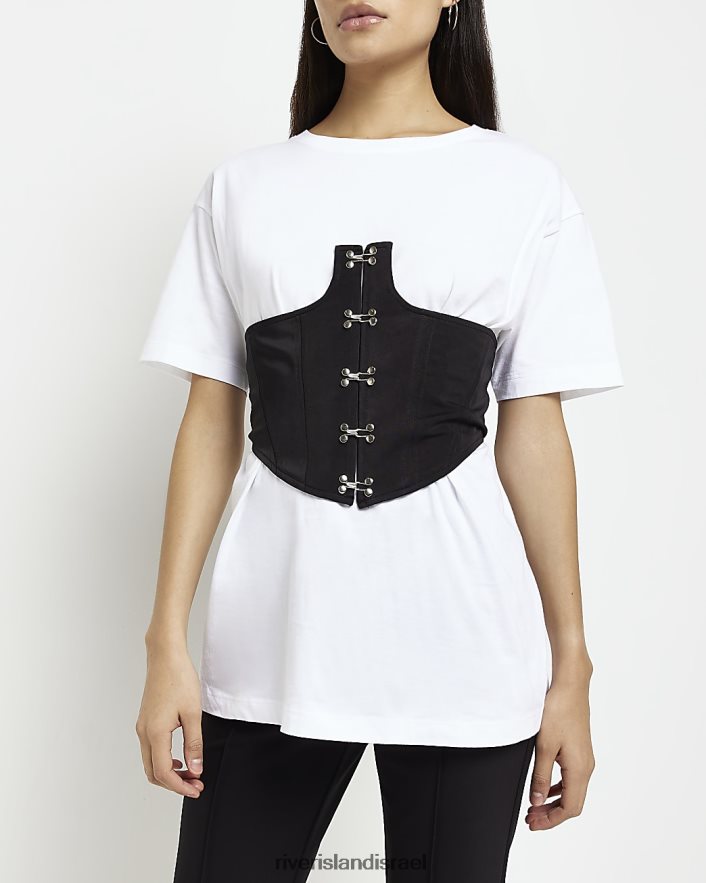 אביזרים River Island חגורת מחוך שָׁחוֹר נשים BDZ4084926