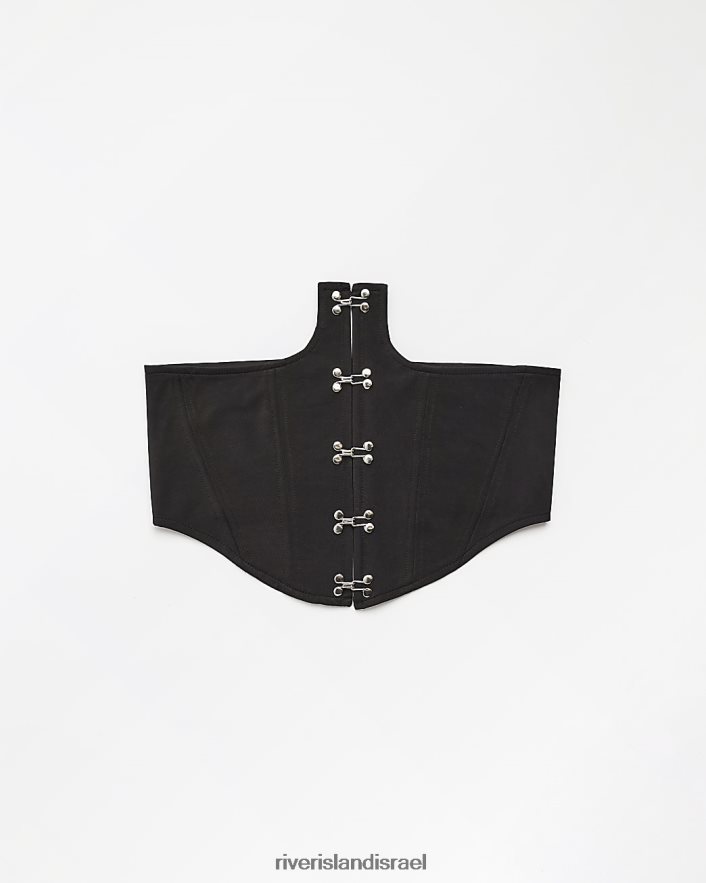 אביזרים River Island חגורת מחוך שָׁחוֹר נשים BDZ4084926