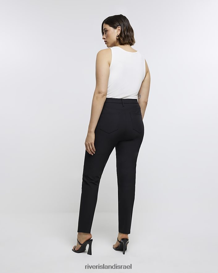 לבוש River Island בתוספת מכנסי סקיני שָׁחוֹר נשים BDZ4085114