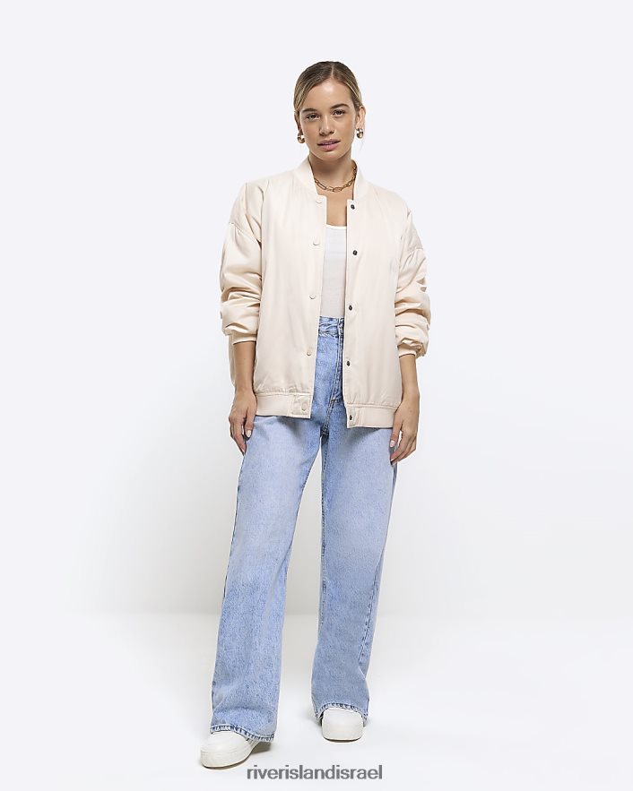 לבוש River Island מעיל בומבר קטן במיוחד אֶבֶן נשים BDZ4085269