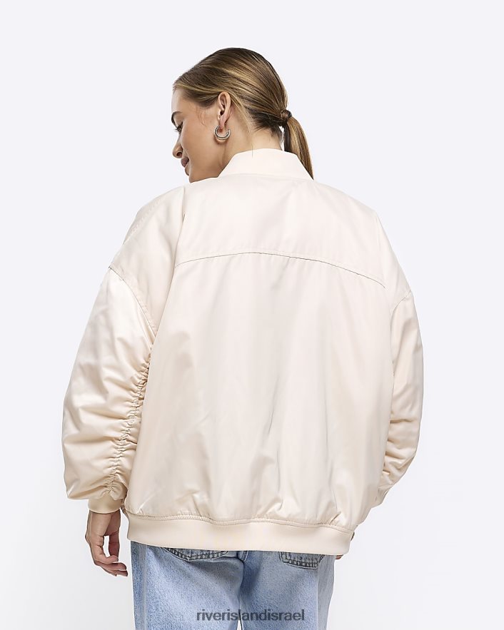 לבוש River Island מעיל בומבר קטן במיוחד אֶבֶן נשים BDZ4085269