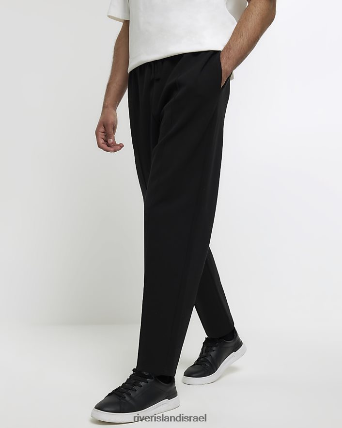 לבוש River Island נעלי ניאופרן בכושר רגיל שָׁחוֹר גברים BDZ4085569