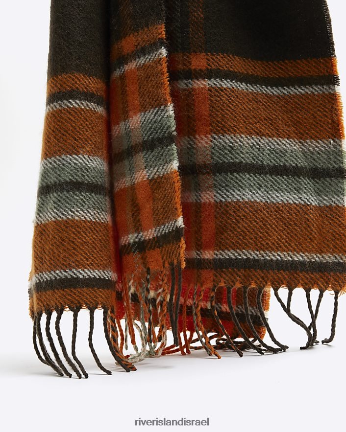 אביזרים River Island בדוק צעיף תפוז גברים BDZ4085590