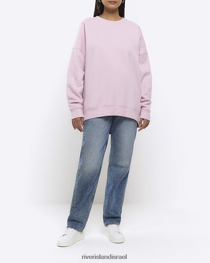 לבוש River Island טרנינג אוברסייז וָרוֹד נשים BDZ408579