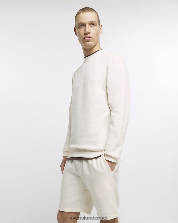 לבוש River Island סווטשירט רגיל בכושר רגיל אקרו גברים BDZ4085829