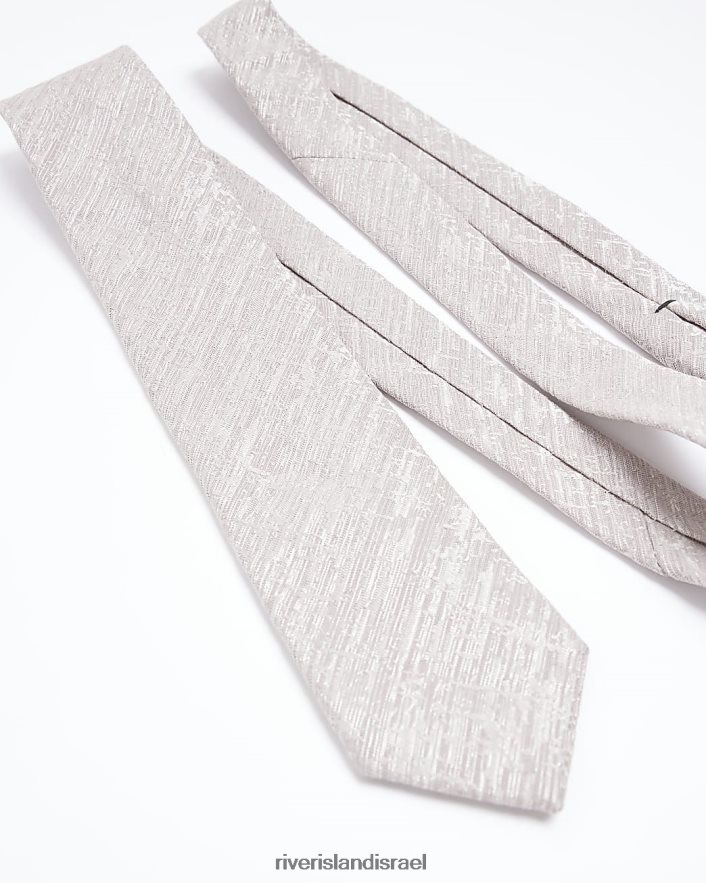 אביזרים River Island עניבה בעלת מרקם אקרו גברים BDZ4085836