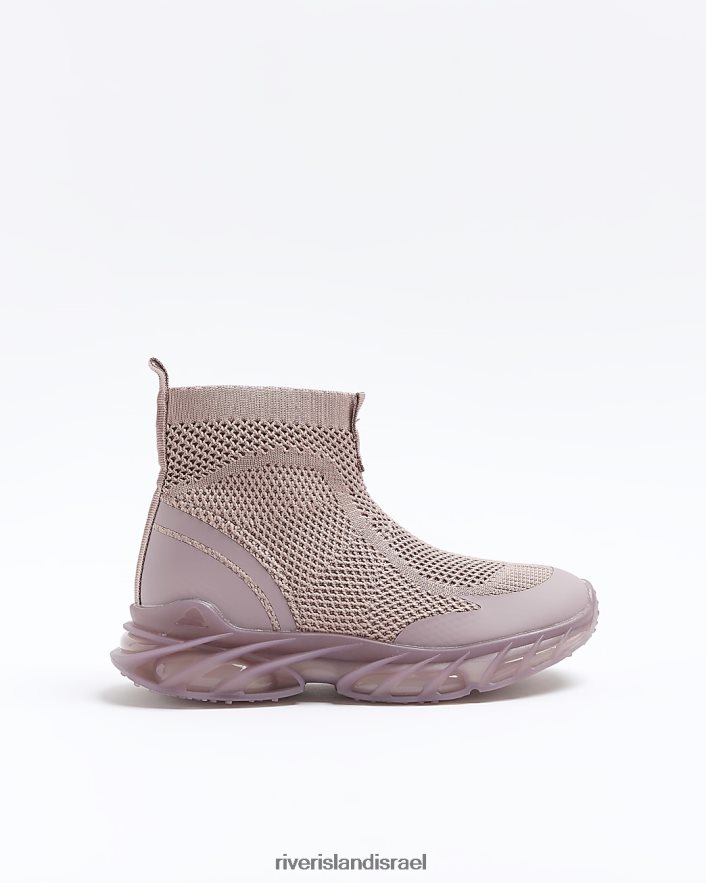 הַנעָלָה River Island מאמני גרביים סריג וָרוֹד בנות BDZ4086031
