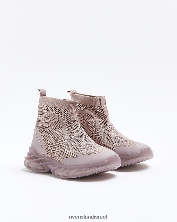 הַנעָלָה River Island מאמני גרביים סריג וָרוֹד בנות BDZ4086031