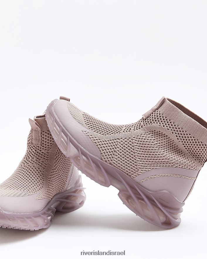 הַנעָלָה River Island מאמני גרביים סריג וָרוֹד בנות BDZ4086031