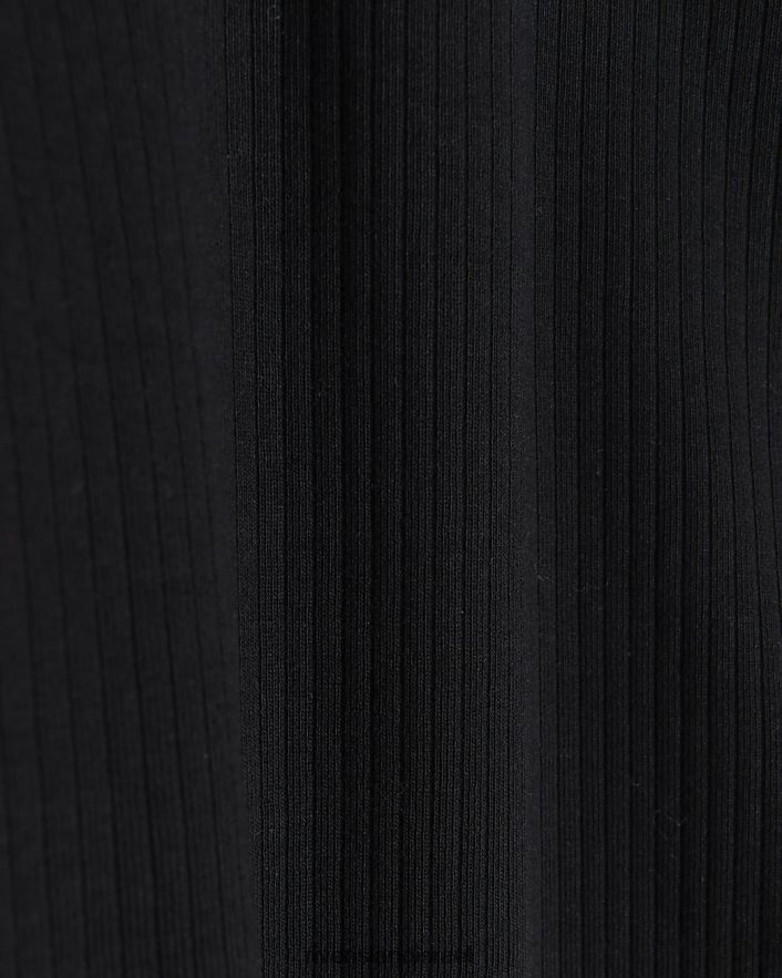 לבוש River Island בגד גוף עם שרוול ארוך עם קשת שָׁחוֹר בנות BDZ4086033