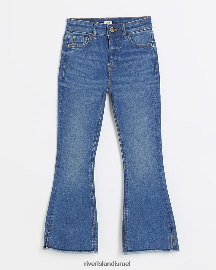 לבוש River Island ג'ינס מתרחב כְּחוֹל בנות BDZ4086168