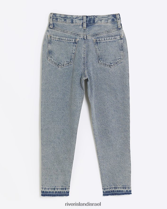 לבוש River Island ג'ינס אמא צבוע יתר על המידה דֵנִים בנות BDZ4086189