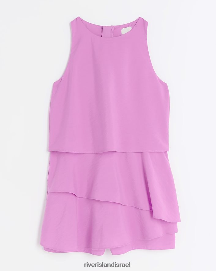 לבוש River Island חליפת משחק שכבות וָרוֹד בנות BDZ4086200