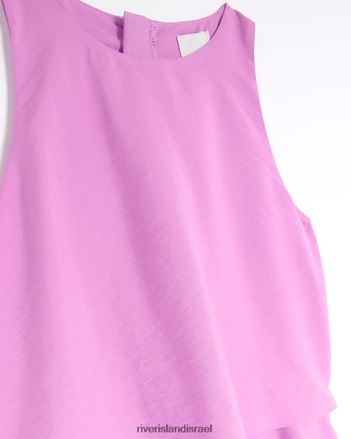 לבוש River Island חליפת משחק שכבות וָרוֹד בנות BDZ4086200
