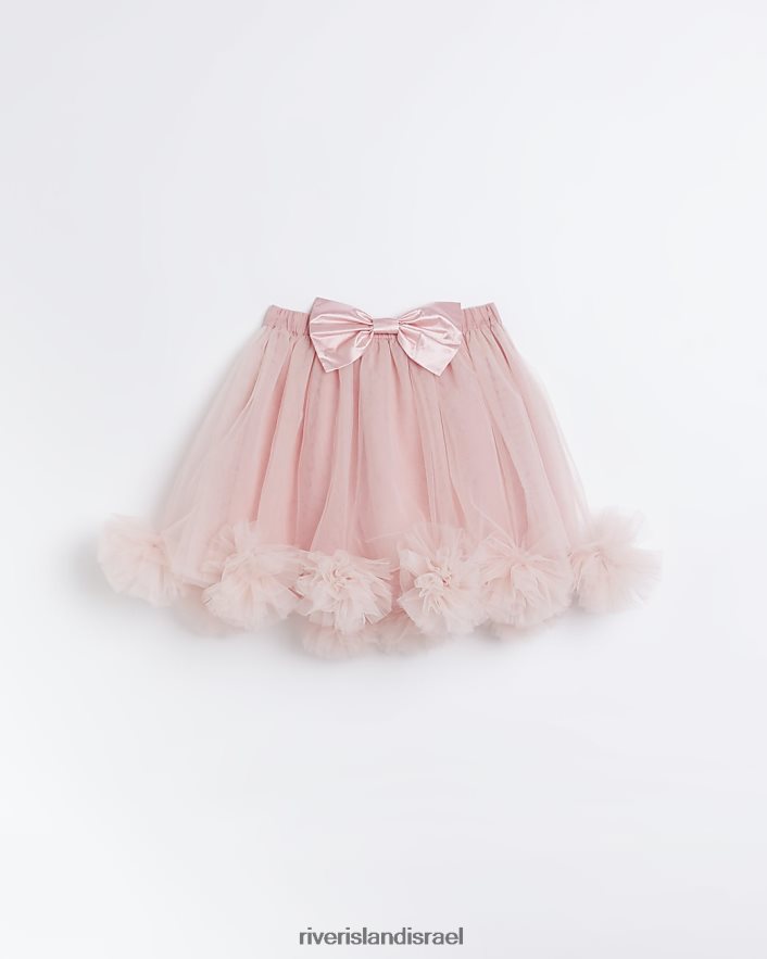 לבוש River Island חצאית טוטו קשת וָרוֹד בנות BDZ4086256