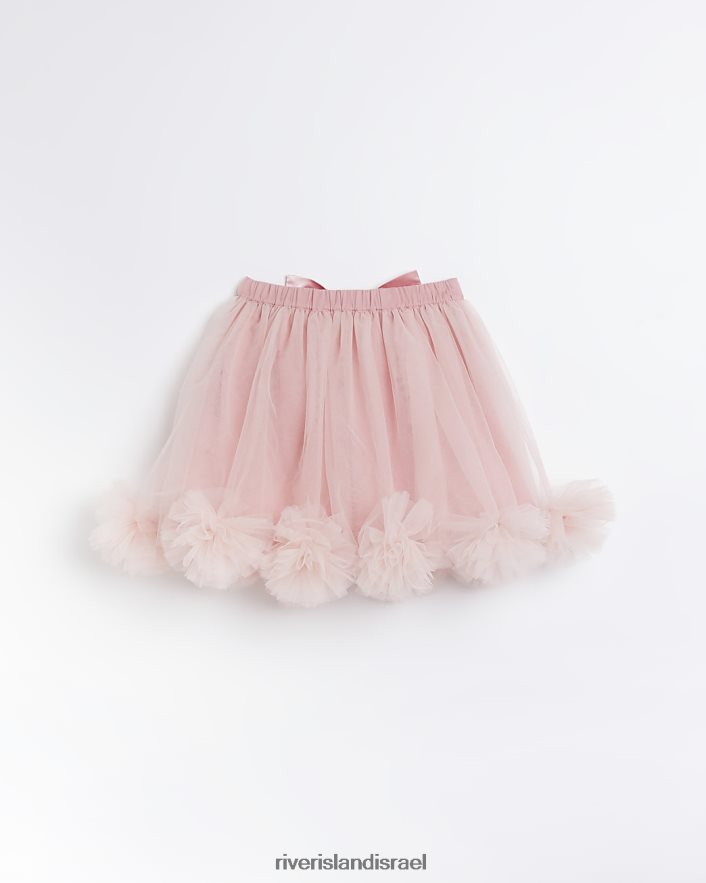 לבוש River Island חצאית טוטו קשת וָרוֹד בנות BDZ4086256