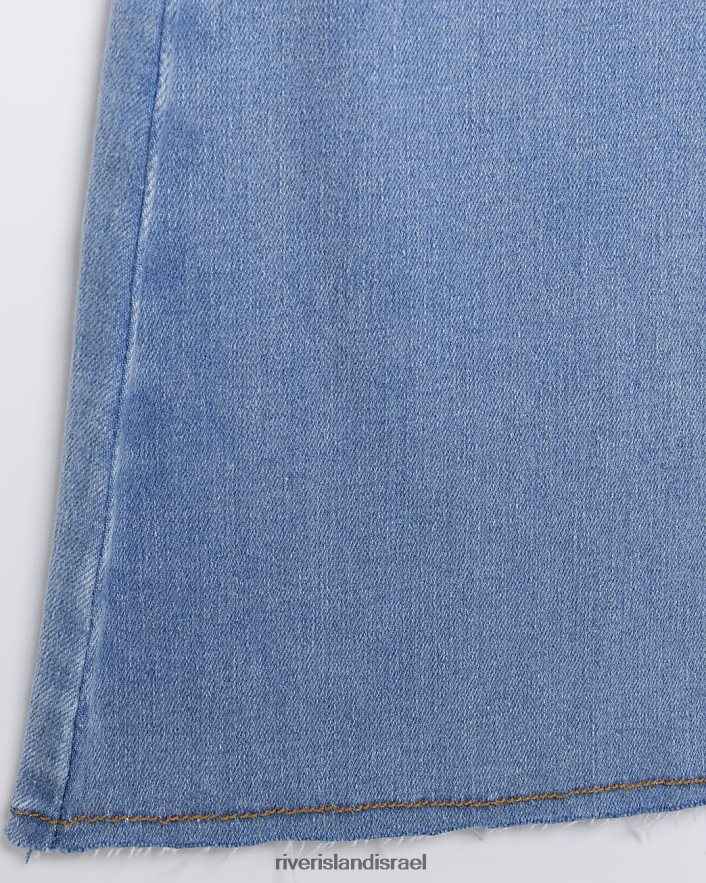 לבוש River Island ג'ינס ג'ינס מתרחב כְּחוֹל בנות BDZ4086353