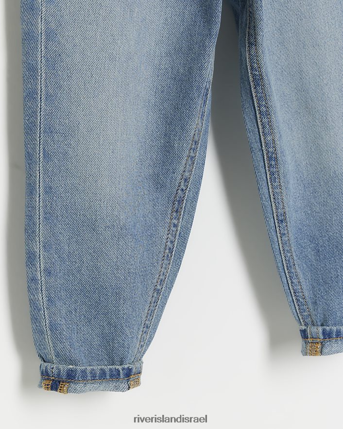לבוש River Island מג'ינס של אמא כְּחוֹל בנות BDZ4086555