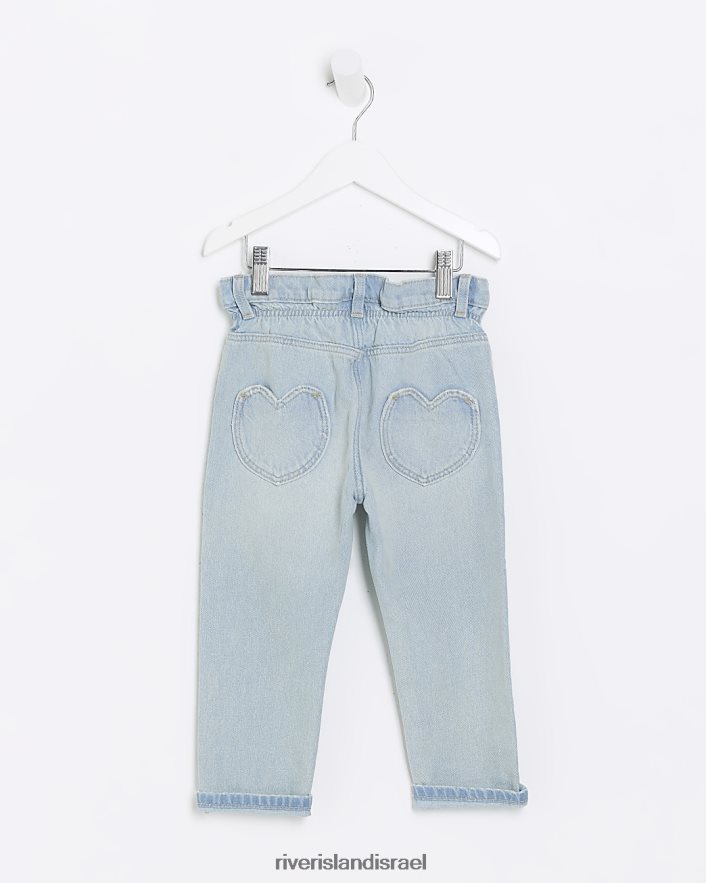 לבוש River Island מג'ינס כיס מג'ינס כְּחוֹל בנות BDZ4086592