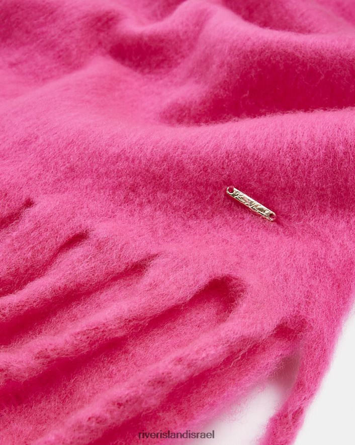 אביזרים River Island צעיף במשקל כבד וָרוֹד נשים BDZ408659