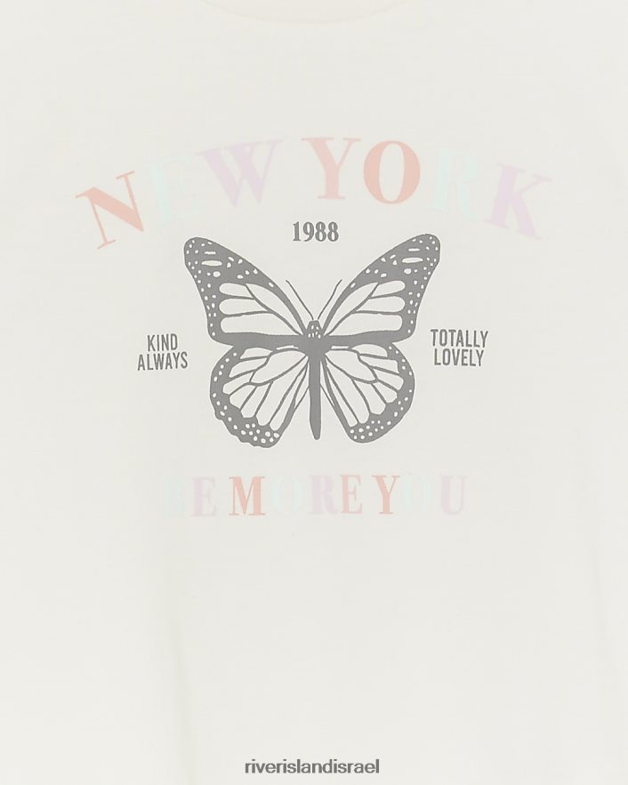 לבוש River Island חולצת פרפר מ