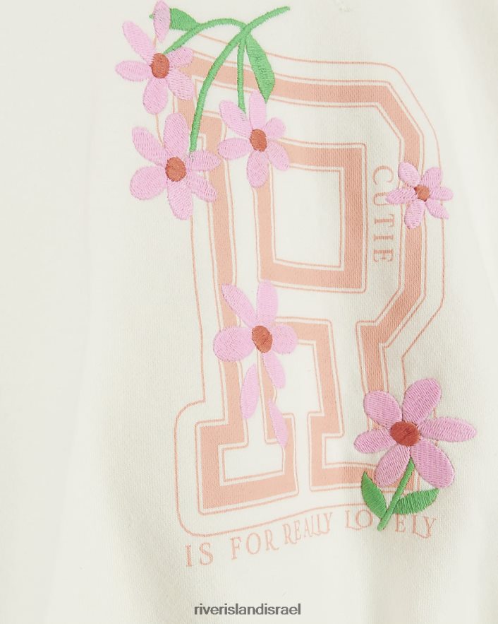 לבוש River Island סווטשירט רקום מ