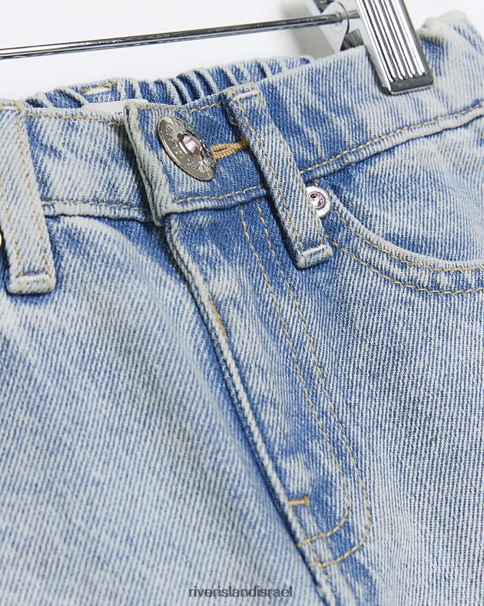 לבוש River Island מג'ינס קשת ג'ינס מג'ינס כְּחוֹל בנות BDZ4086682