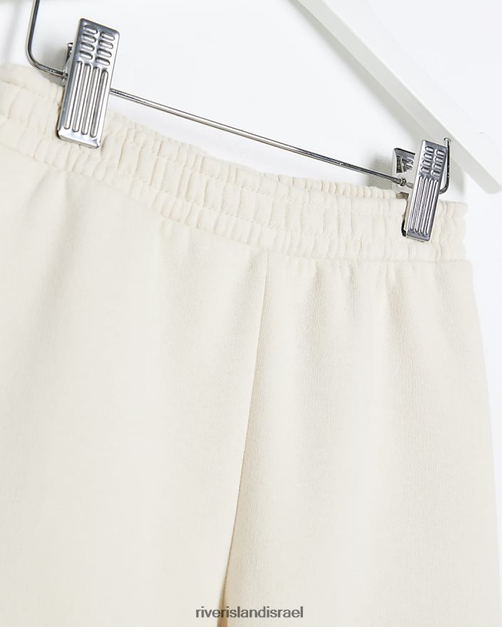 לבוש River Island נעלי מטען רחבות רגל קרם בנות BDZ4086683
