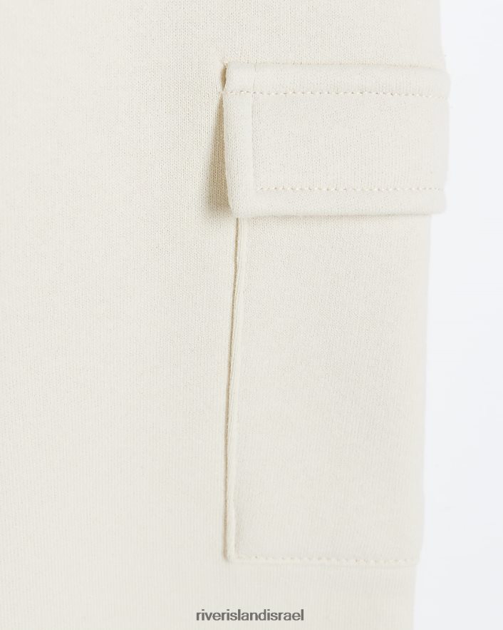 לבוש River Island נעלי מטען רחבות רגל קרם בנות BDZ4086683