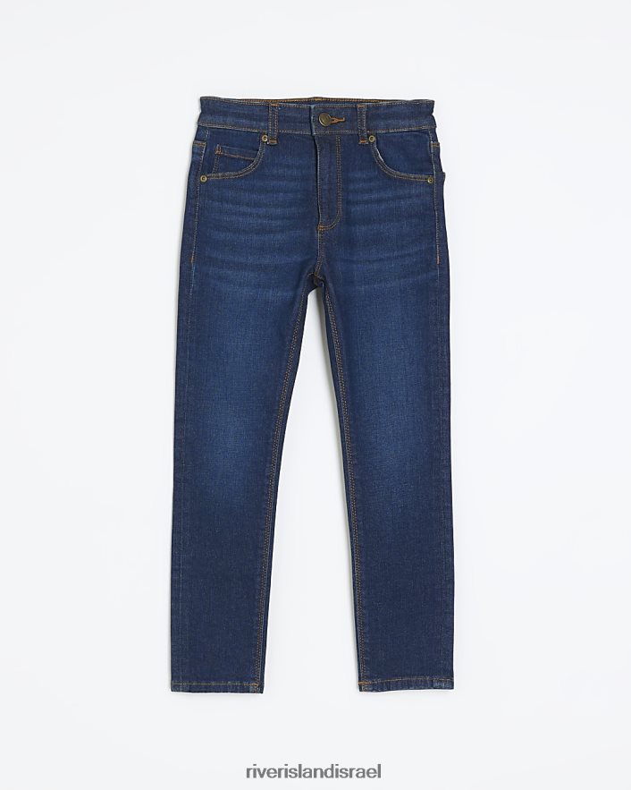 לבוש River Island ג'ינס סקיני בכושר כְּחוֹל בנים BDZ4086779